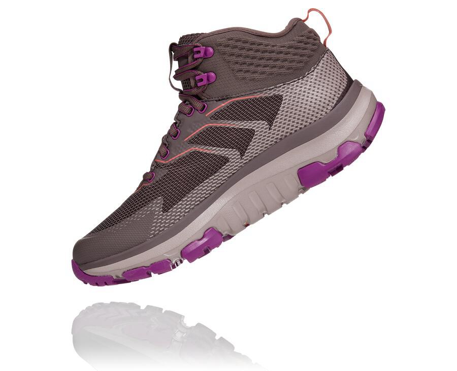 Chaussure Randonnée Hoka One One Toa Gore-Tex Femme - Violette - NWT-108539